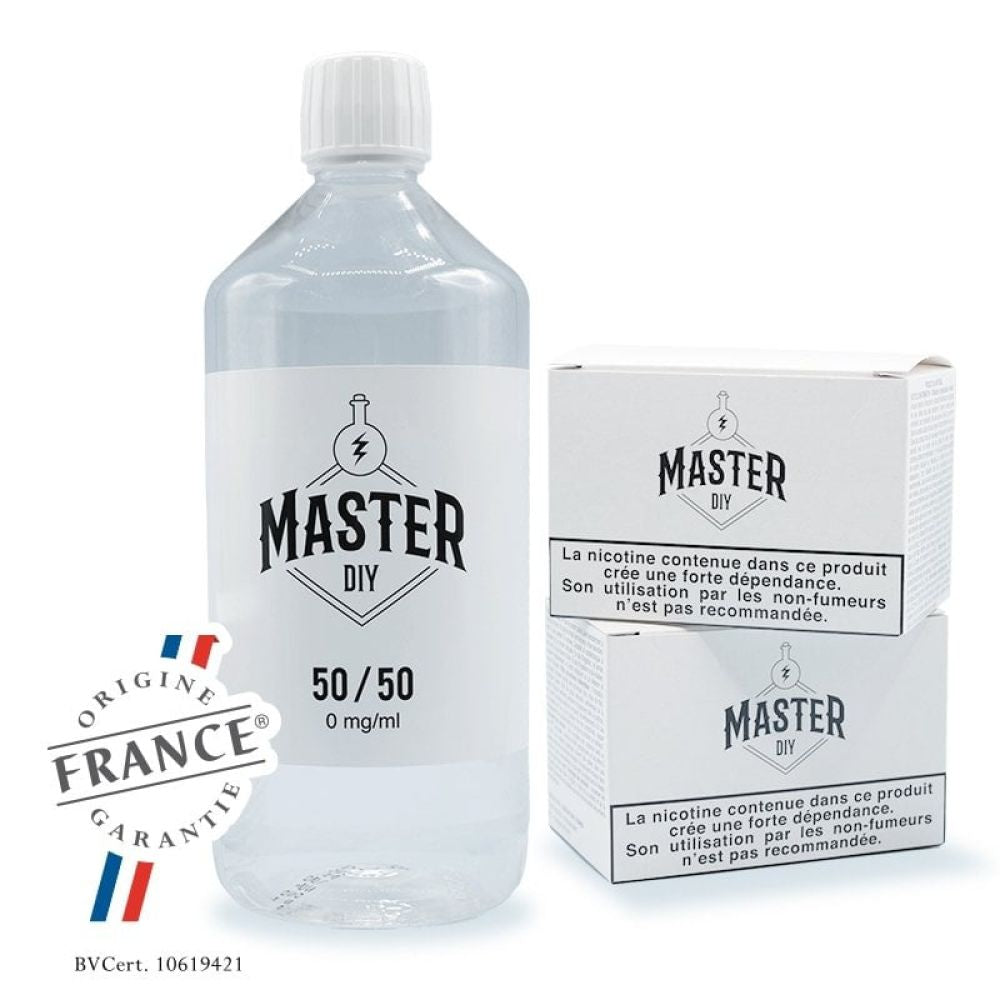 Pack 1L Base 50/50 Master DIY - 6mg