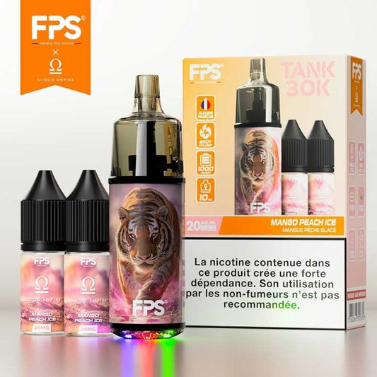 PUFF - Tank 30K FPS - Mango Peach Ice - 20mg