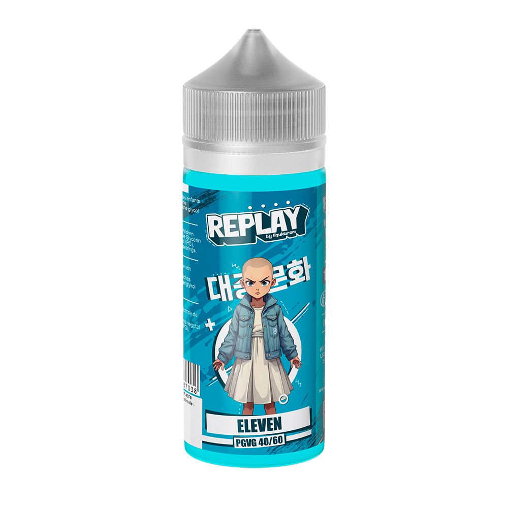 Replay - Eleven - Framboise bleue, fruits des bois - 100ML - 0mg
