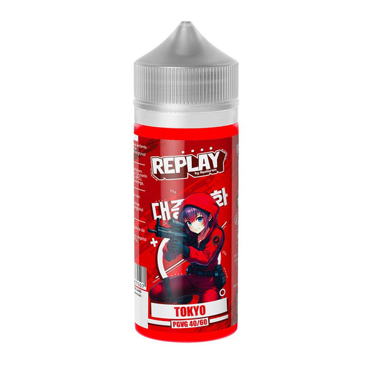Replay - Tokyo - Fruits rouges arbouse - 100ML - 0mg