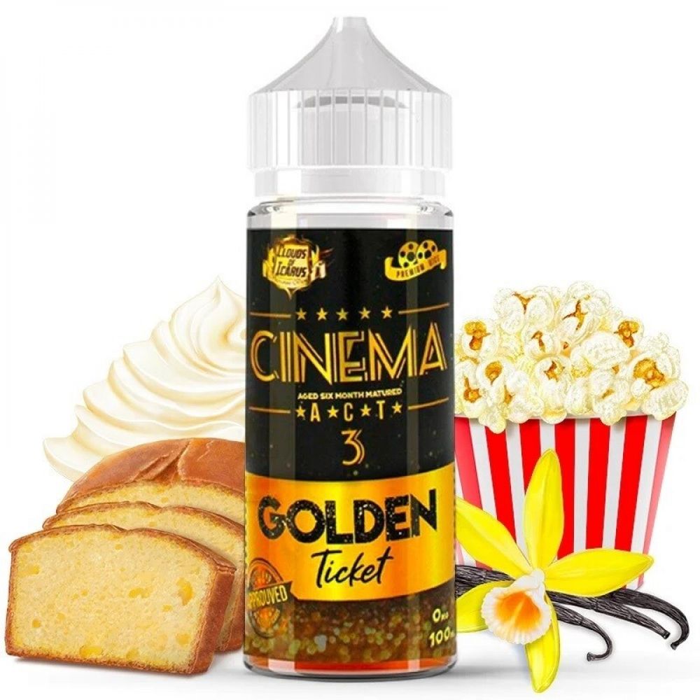 CINEMA - ACT3 GOLDEN TICKET - 100ML - 0MG