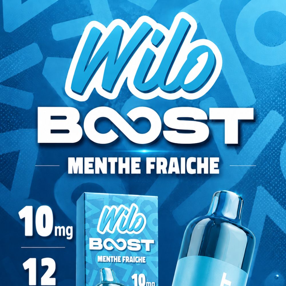 Puff Wilo boost menthe fraiche 10mg