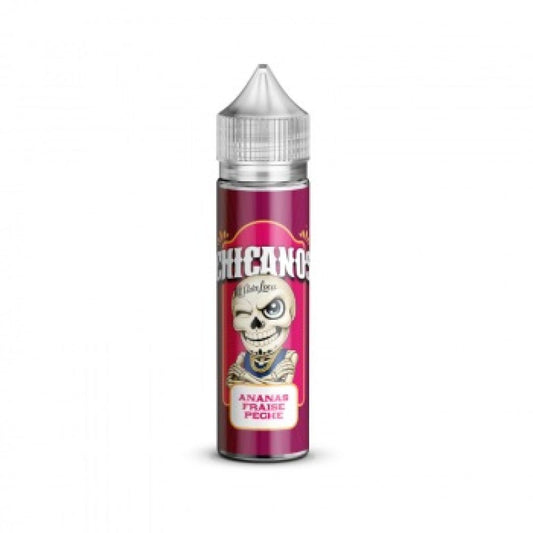Ananas Fraise Peche Chicanos 50ml