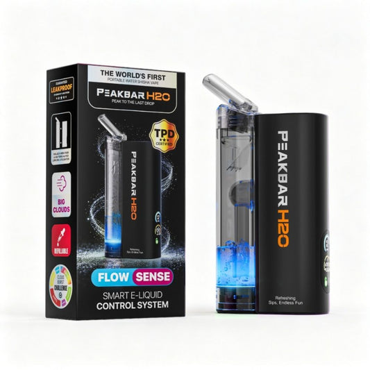 Kit H2O Pro Pod 10ml Peakbar Carbon Black