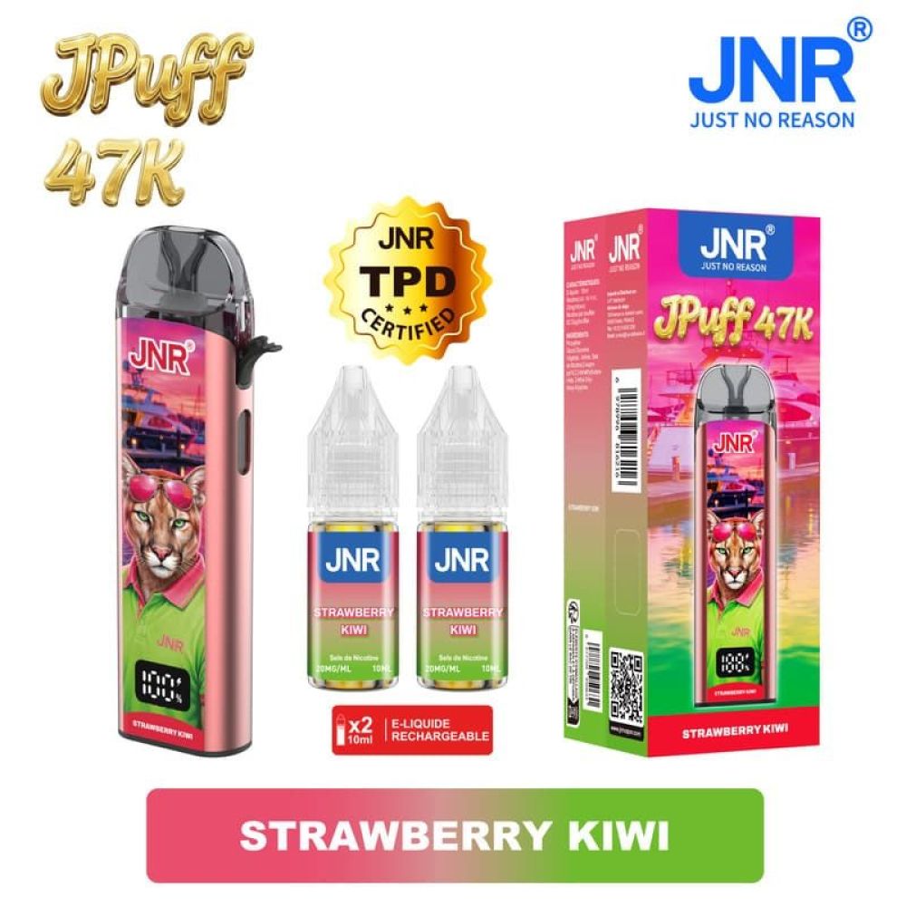 JPuff 47K - JNR - Strawberry Kiwi 20mg