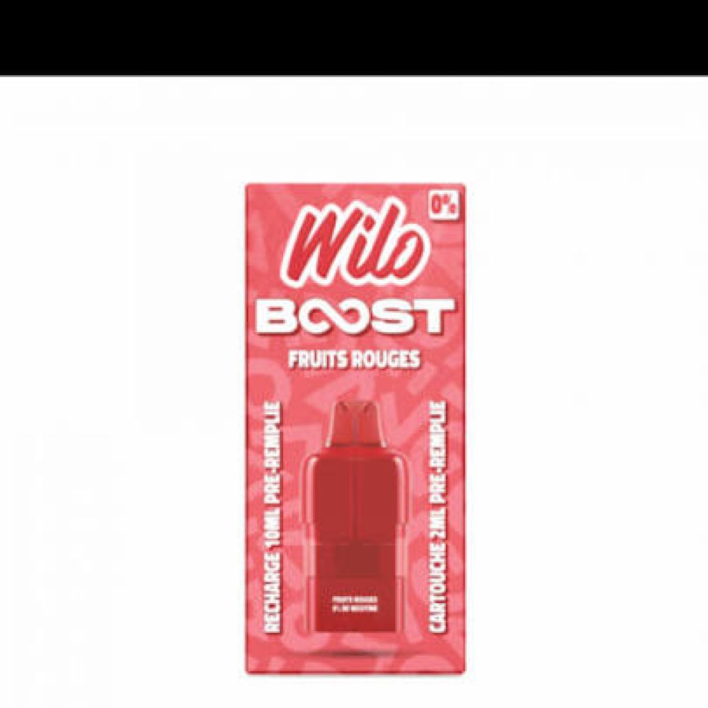 RECHARGE WILO BOOST - FRUITS ROUGES - 1%