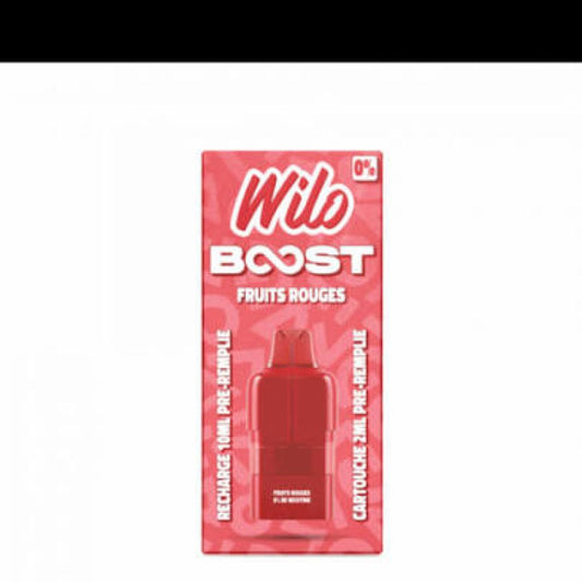 RECHARGE WILO BOOST - FRUITS ROUGES - 1%