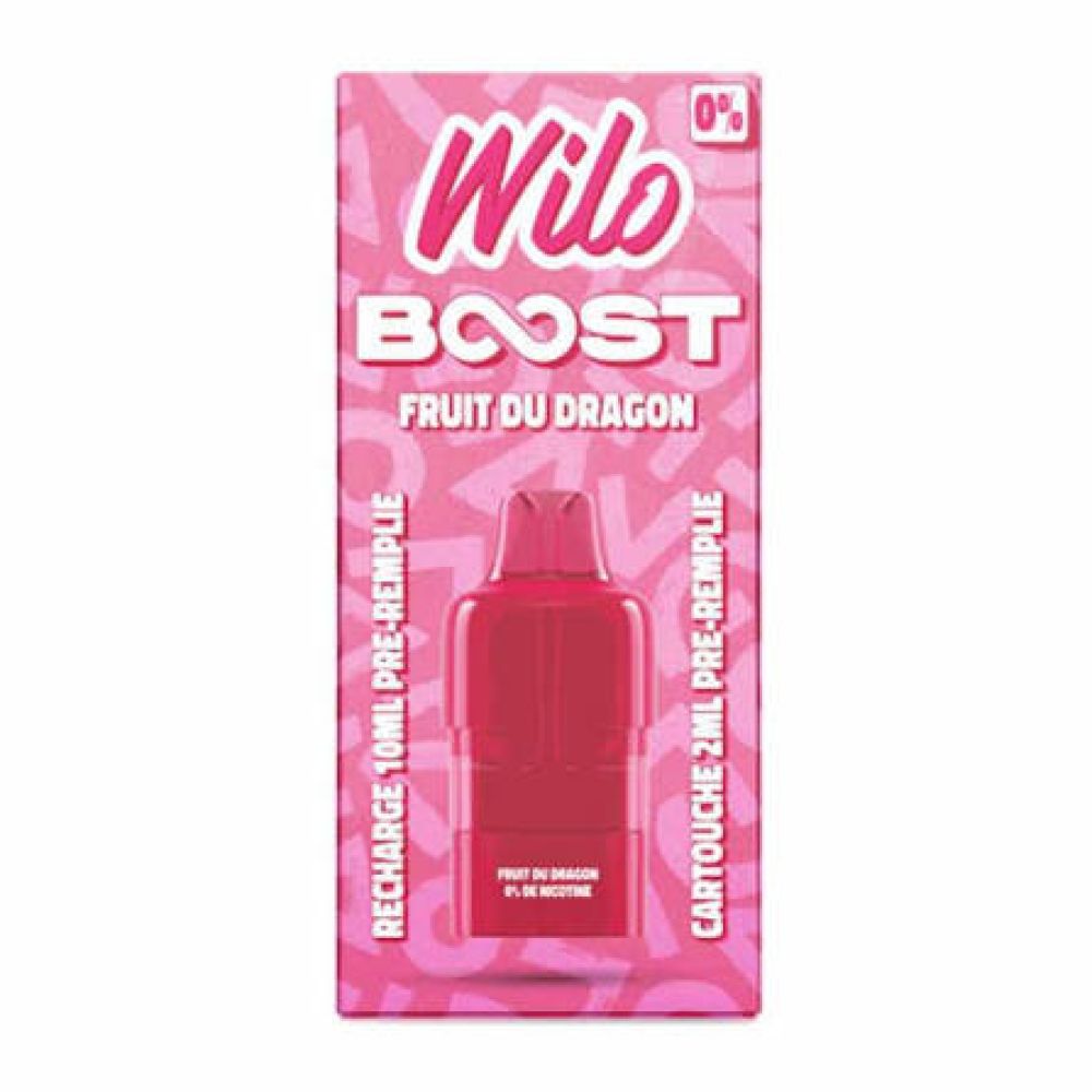 RECHARGE WILO BOOST - FRUITS DU DRAGON - 1%