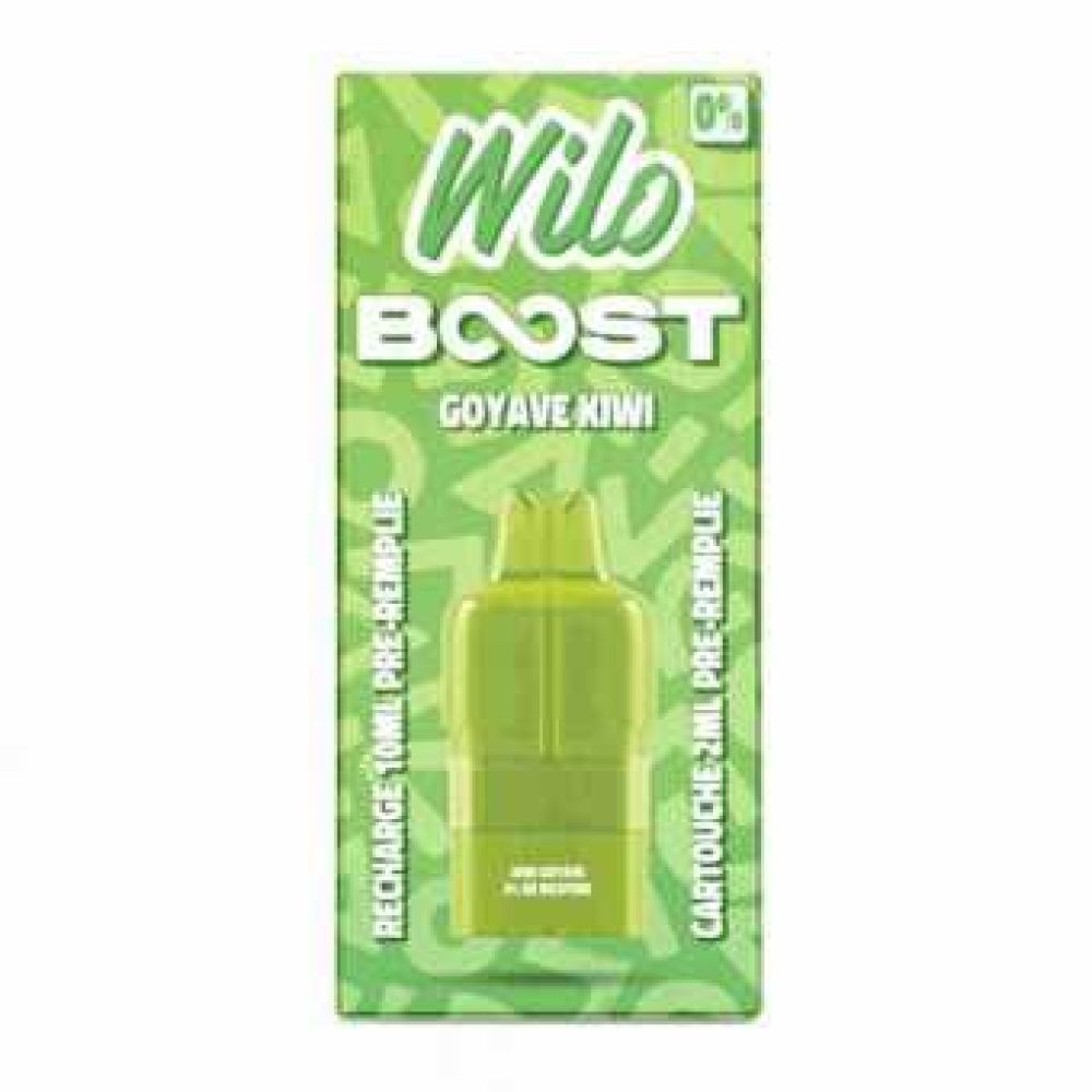 RECHARGE WILO BOOST - GOYAVE KIWI - 1%