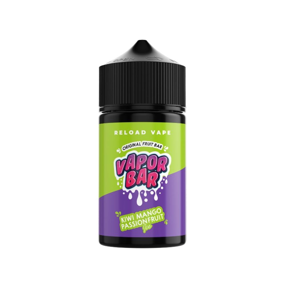 Kiwi Mango Passion Fruit Ice Vapor Bar Reload Vape 50ml