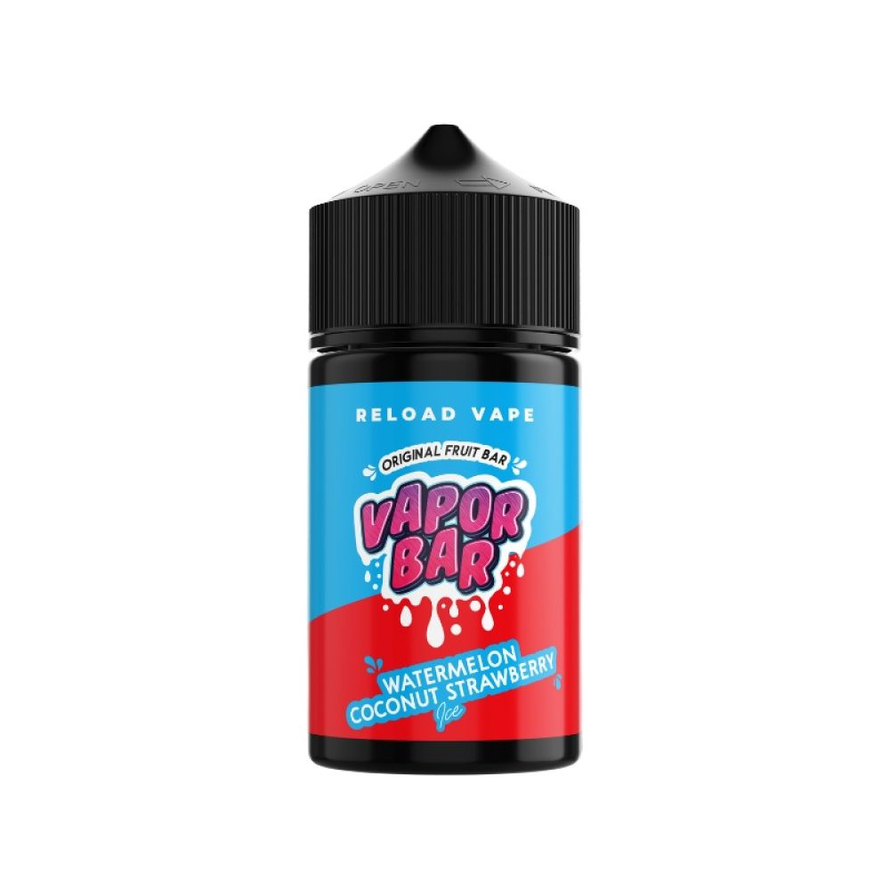 Watermelon Coconut Strawberry Ice Vapor Bar Reload Vape 50ml